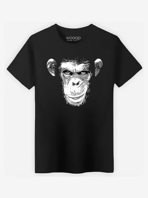 WOOOP Koszulka "Evil Monkey" w kolorze czarnym rozmiar: M