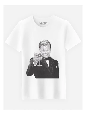 WOOOP Koszulka "Gatsby" w kolorze białym rozmiar: M