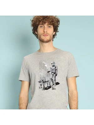 WOOOP Koszulka "Holiday" w kolorze szarym rozmiar: L