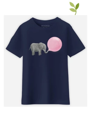 WOOOP Koszulka "Jumbo bubble gum" w kolorze granatowym rozmiar: 152