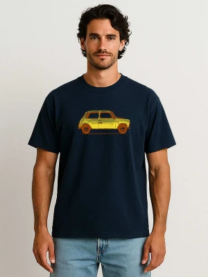 WOOOP Koszulka "Mini" w kolorze granatowym rozmiar: XL