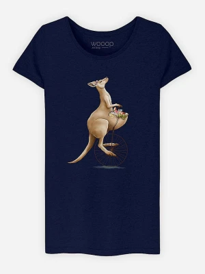 WOOOP Koszulka "No basket" w kolorze granatowym rozmiar: M