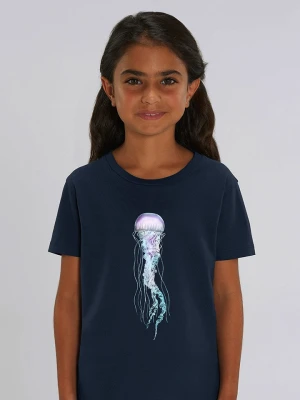 WOOOP Koszulka "Space Jelly" w kolorze granatowym rozmiar: 152