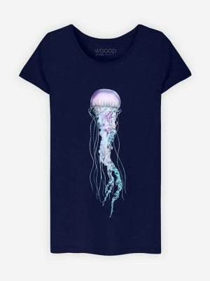 WOOOP Koszulka "Space Jelly" w kolorze granatowym rozmiar: XXL