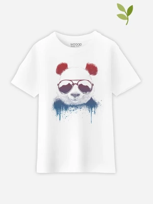 WOOOP Koszulka "Stay Cool" w kolorze białym rozmiar: 140