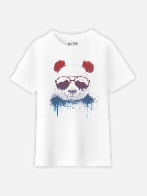 WOOOP Koszulka "Stay Cool" w kolorze białym rozmiar: 92