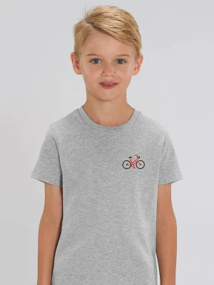 WOOOP Koszulka "Velo" w kolorze szarym rozmiar: 140