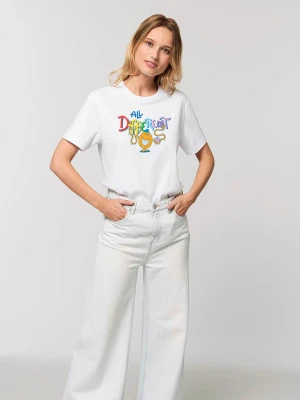 WOOOP Koszulka w kolorze białym rozmiar: M