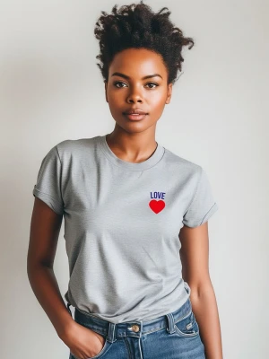 Zdjęcie produktu WOOOP Koszulka w kolorze szarym rozmiar: L