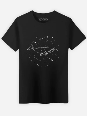 WOOOP Koszulka "Whale Constellation" w kolorze czarnym rozmiar: L