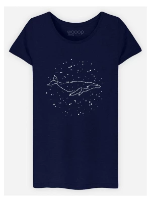 WOOOP Koszulka "Whale Constellation" w kolorze granatowym rozmiar: XL