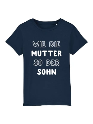 WOOOP Koszulka "Wie die Mutter" w kolorze granatowym rozmiar: 140