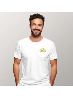 WOOOP Koszulka "Zest" w kolorze białym rozmiar: L