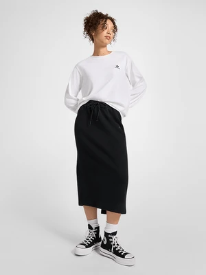 Wordmark Long Knit Skirt Converse