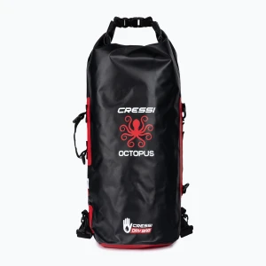 Worek wodoodporny Cressi Octopus Dry Bag 30 l black / red