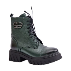 Workery Model Zazoo 60486 Dark Green - Step in style zielone