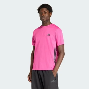 WORKOUT ESSENTIALS BASE 3-STRIPES T-SHIRT Adidas Semi Lucid Fuchsia