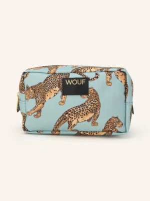 Wouf Kosmetyczka Emerald Leopard blau