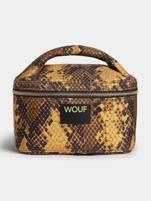 WOUF kosmetyczka podróżna Boa 20 x 12 x 15 cm kolor brązowy