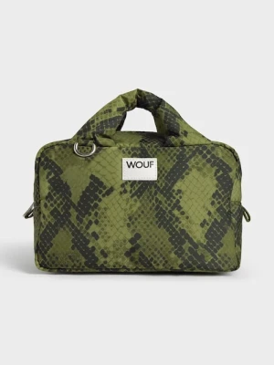 WOUF kosmetyczka podróżna Cobra 20 x 15 x 10 cm kolor zielony