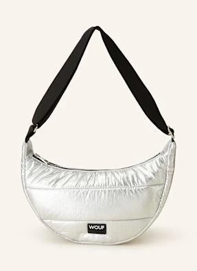 Wouf Torba Na Ramię Silver Glossy silber