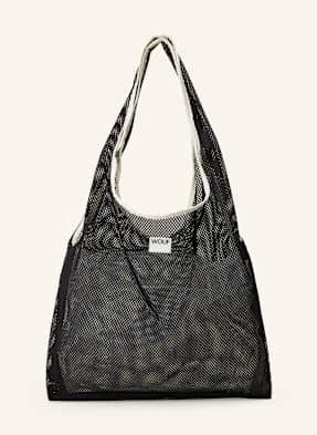 Wouf Torba Shopper Onyx Z Siateczki schwarz