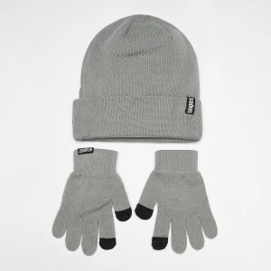 Woven Label Basic Junior Knit Set grey, markiNike, Czapki beanie, w kolorze szary, rozmiar: