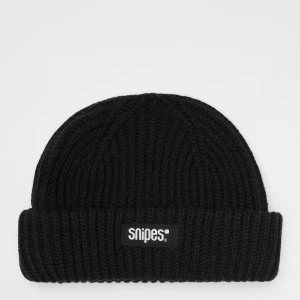 Woven Label Basic Logo Fisherman Beanie, markiSNIPES, Czapki beanie, w kolorze czarny, rozmiar: