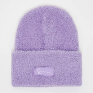 Woven Signature Cozy Beanie, markiKarl Kani, Czapki beanie, w kolorze fioletowy, rozmiar: