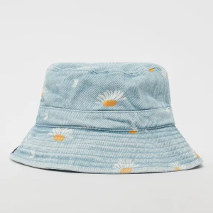 Karl Kani Woven Signature Daisy Denim Bucket Hat uniseks Czapki z daszkiem i beanie niebieski rozmiar Akcesoria