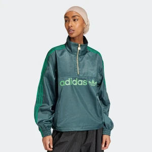 Woven Windbreaker, markiadidas Originals, Wiatrówka, w kolorze zielony, rozmiar: