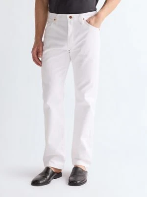 Wrangler 13MWZ Original Cowboy Cut Jean White Size 38 x34