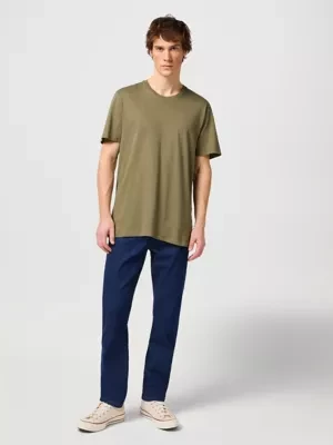 Wrangler 2 Pack Tee Dusty Olive&White Size