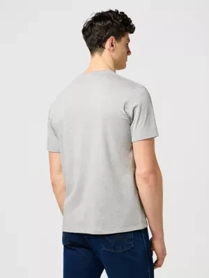 Wrangler 3 Pack Regular Tees White Grey Black Size