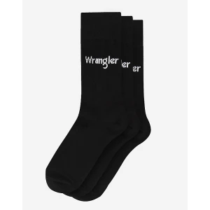 Wrangler 3-Pack Socks Black Mix Size