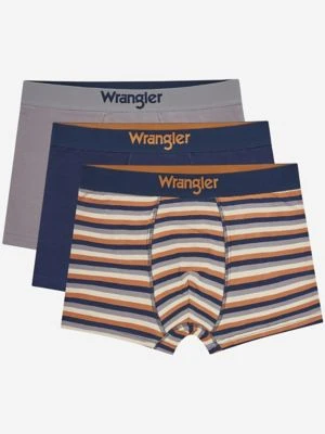 Wrangler 3-Pack Trunk Grey Stripes Navy Mix Size