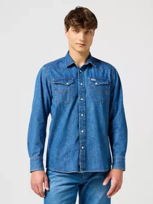 Wrangler Blue Bell 2 Pocket Relaxed Shirt 2 Years Size