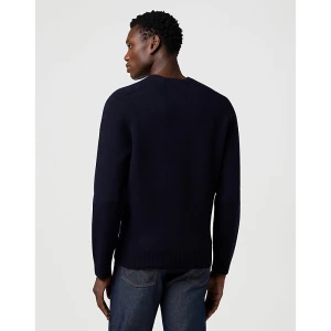 Wrangler Blue Bell Regular Boiled Wool Sweater Peacoat Size