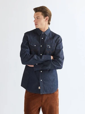 Wrangler Blue Bell Regular Indigood Icons 27MW Western Shirt Indigo Raw