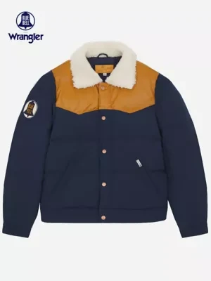 Zdjęcie produktu Wrangler Blue Bell Regular Puffer Jacket Navy Size