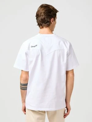 Wrangler Blue Bell Regular Tee White Size