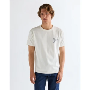 Wrangler Blue Bell Rodeo Ben Relaxed Tee Worn White