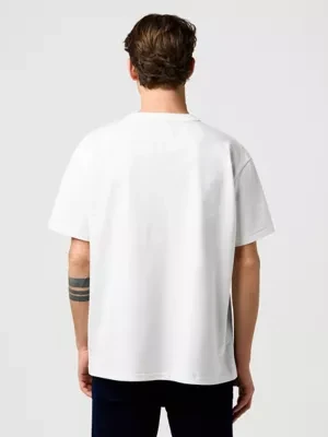Wrangler Blue Bell Rodeo Ben Tee Worn White Size