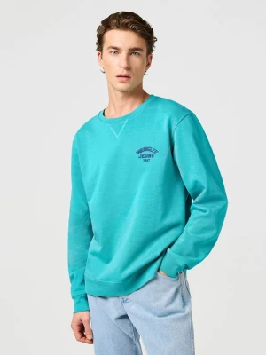 Wrangler Bluza w kolorze turkusowym rozmiar: M