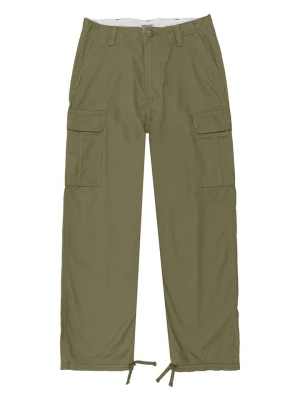Wrangler Bojówki w kolorze oliwkowym rozmiar: W34/L32