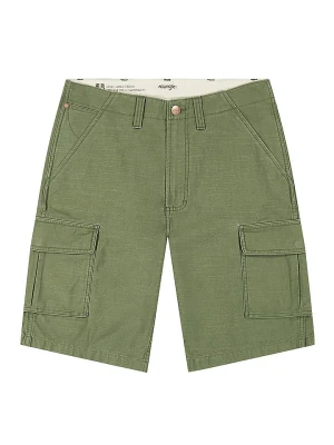 Wrangler Bojówki w kolorze zielonym rozmiar: W38