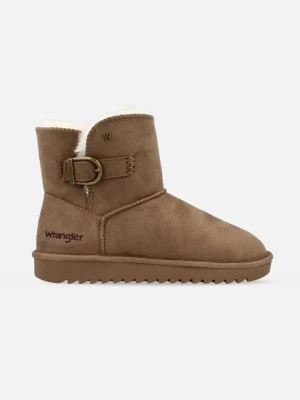 Wrangler Botki "Elsa" w kolorze szarobrązowym rozmiar: 38
