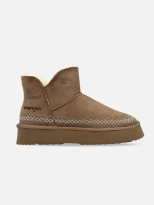 Wrangler Botki "Elsa" w kolorze szarobrązowym rozmiar: 38