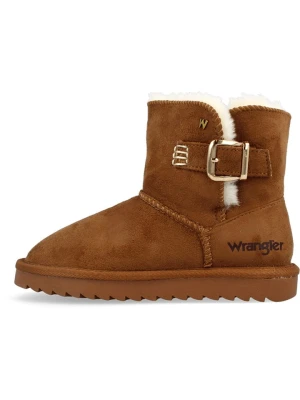 Wrangler Botki zimowe "Elsa" w kolorze jasnobrązowym rozmiar: 30
