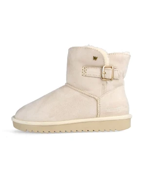 Wrangler Botki zimowe "Elsa" w kolorze kremowym rozmiar: 38